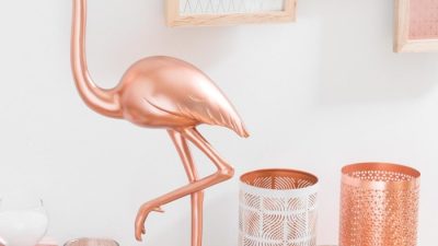 Deko wohnzimmer rose gold