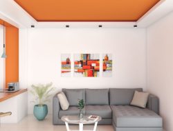 Dekowohnzimmer orange Ideen & Inspiration